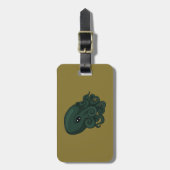 Cthulu Logo Bagagelabel (Voorkant verticaal)