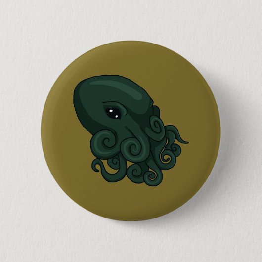 Cthulu Logo Ronde Button 5,7 Cm (Voorkant)