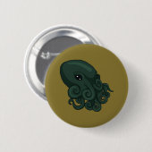 Cthulu Logo Ronde Button 5,7 Cm (Voorkant /achterkant)