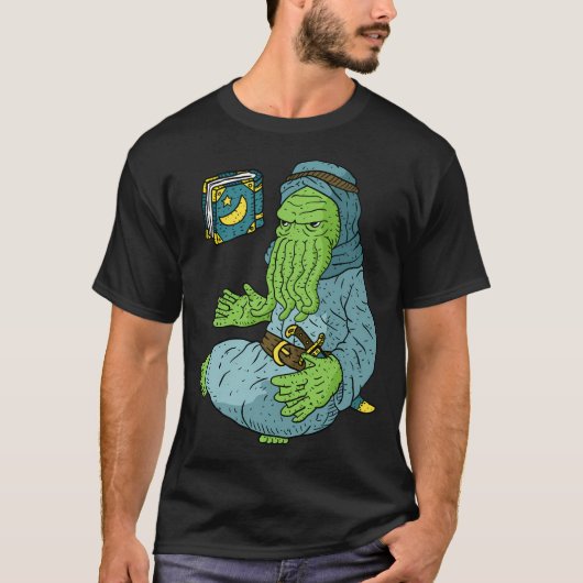 Cthulu Mohammed. T-shirt (Voorkant)