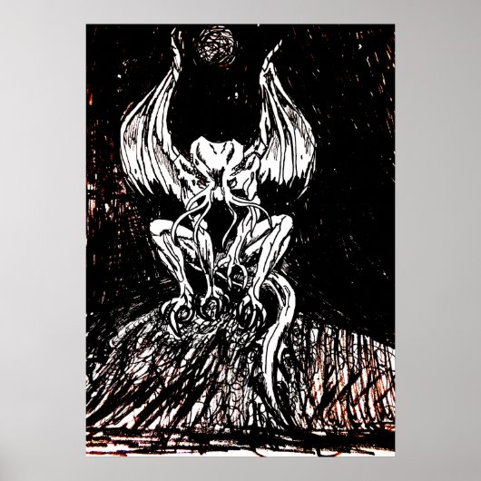 Cthulu Poster (Voorkant)
