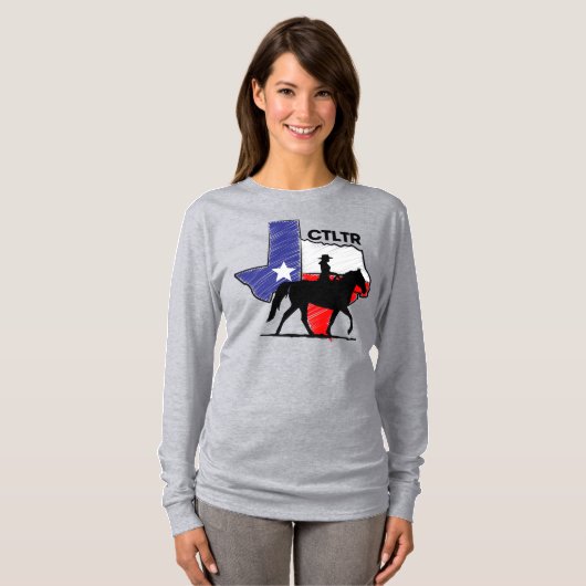 CTLTR lange hoes T T-shirt (Voorkant volledig)