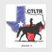 CTLTR vinylsticker Sticker (Vel)