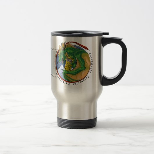 CTM "Coin" Design Travel Mug (L. Hand) Reisbeker (Rechts)