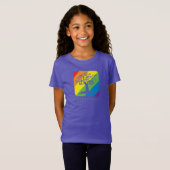 CTM regenboogkinderen Logo T-shirt (Voorkant volledig)