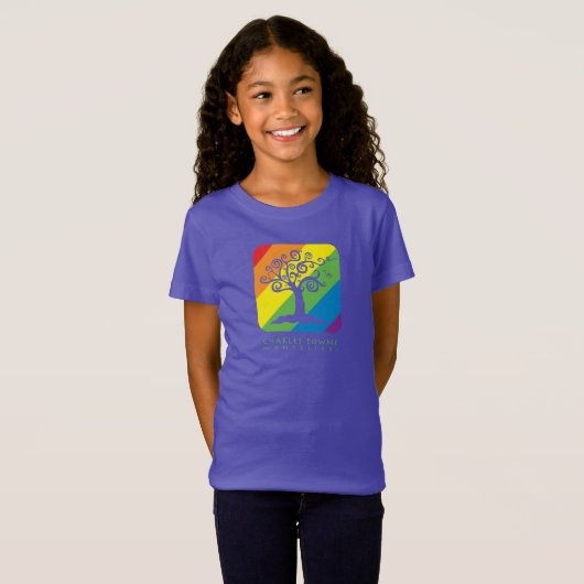 CTM regenboogkinderen Logo T-shirt (Voorkant volledig)