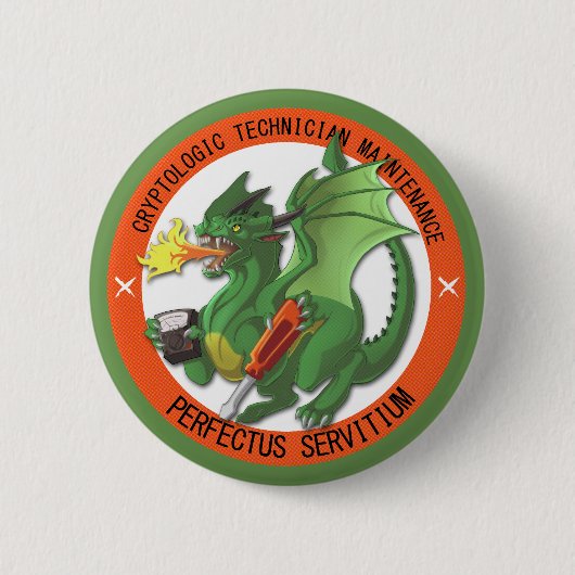 CTM "Tribute" Design Button (Voorkant)