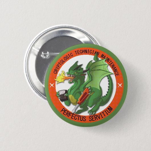 CTM "Tribute" Design Button (Voorkant /achterkant)