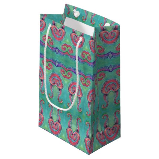 ctopus tentacles cadeau klein cadeauzakje (Voorkant Gekanteld)