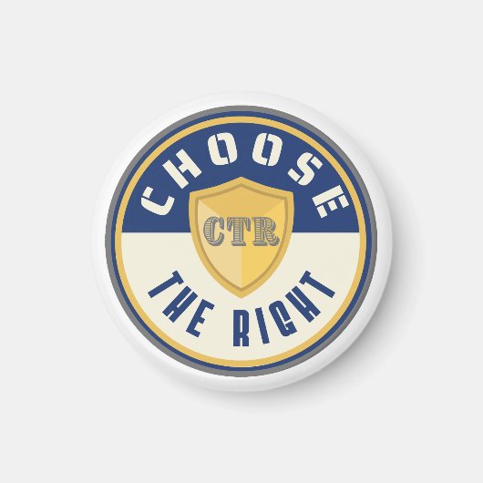 CTR Kies de juiste LDS primaire magneet cadeau (Voorkant)