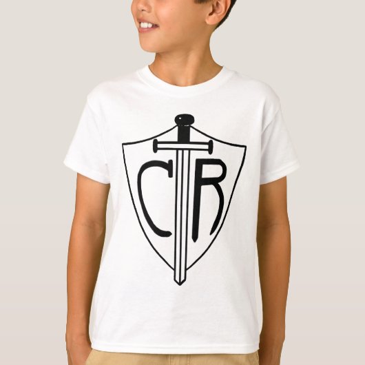 CTR kies het Juiste Sword en schild T-shirt (Voorkant)