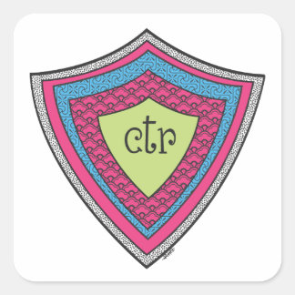 CTR-Sticker Vierkante Sticker