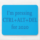 CTRL + ALT + DEL 2020 MUISMAT (Voorkant)