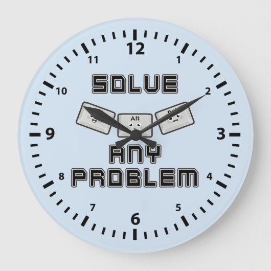 Ctrl Alt Del Grote Klok (Voorkant)