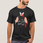 Ctrl Alt Del I Computer Hacker Code Hacken Het Pro T-shirt (Voorkant)
