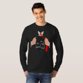 Ctrl Alt Del I Computer Hacker Code Hacking IT-pro T-shirt (Voorkant volledig)