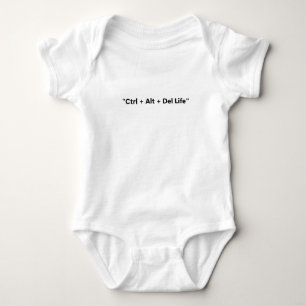 Ctrl + Alt + Del Life Romper