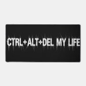 CTRL+ALT+DEL Mijn bureau mat (Voorkant)
