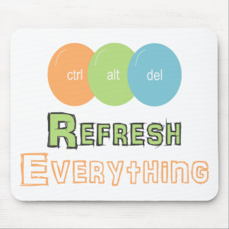 ctrl alt del Refresh Alles Muismat