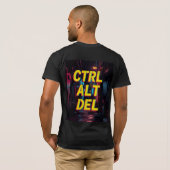 CTRL ALT DEL T-SHIRT (Achterkant volledig)