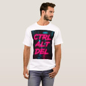 CTRL ALT DEL T-SHIRT (Voorkant volledig)