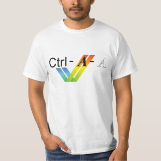 Ctrl-Alt-Del voor Amiga-gebruikers T-shirt