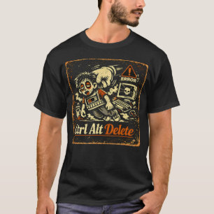 Ctrl Alt Delete – Herstart Leven Tech Humor T-shir T-shirt