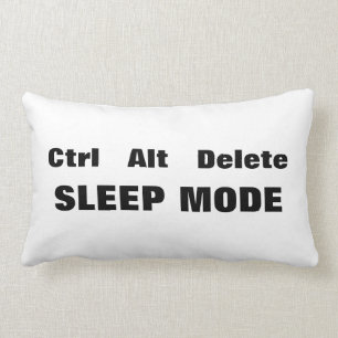 Ctrl Alt Delete = Slaapstand Kussen