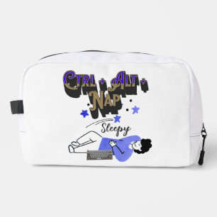 Ctrl + Alt + Nap-Canvas tas Grappige tech quote