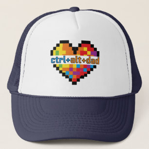 ctrl + alt + papa Geek Vader Trucker Pet