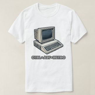 CTRL + ALT + RETRO-pc T-shirt