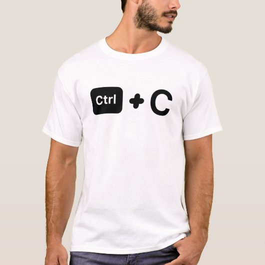 CTRL C CTRL V/Matching Family/Pap Mam and Me/Funny T-shirt (Voorkant)