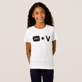CTRL C CTRL V/Matching Family/Pap Mam and Me/Funny T-shirt (Voorkant volledig)
