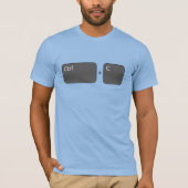 Ctrl + C Kopiëren T-shirt (Voorkant)