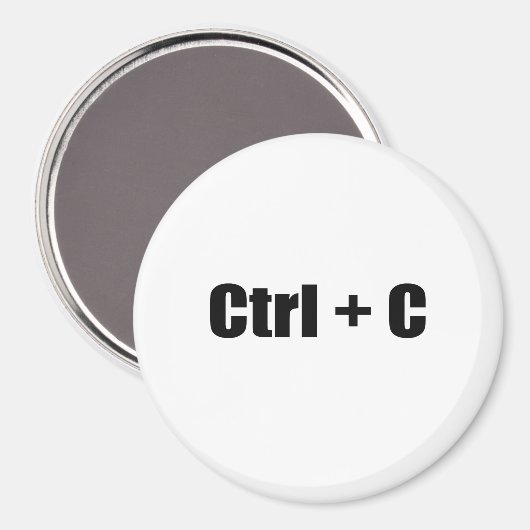CTRL + C MAGNEET (Voorkant / Achterkant)