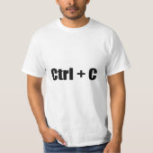 CTRL + C T-SHIRT (Voorkant)