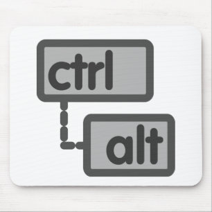 CTRL- en ALT-Button Muismat