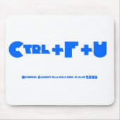 Ctrl+F+U Wit Muismat (Voorkant)