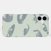 "Ctrl + I" ASCII Eyes iPhone Hoesje (Achterkant horizontaal)