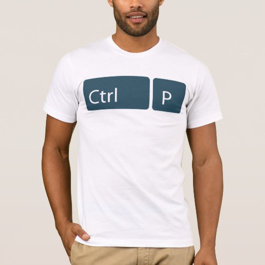 CTRL + P (Druk) T Shirt (Voorkant)