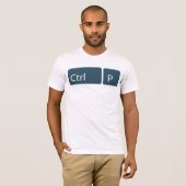 CTRL + P (Druk) T Shirt (Voorkant volledig)