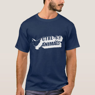 CTRL+S De dieren T-shirt