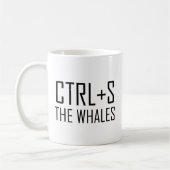 CTRL + S De Walvissen (Red De Walvissen) Koffiemok (Links)