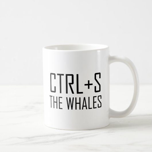 CTRL + S De Walvissen (Red De Walvissen) Koffiemok (Rechts)