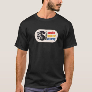 CTRL S Designer's Medic Insurer Attorney Typografi T-shirt