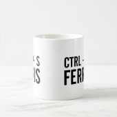 CTRL + S (Opslaan) Ferris Toetsenbord Snelkoppelin Koffiemok (Center)