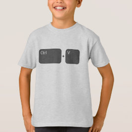 Ctrl + V Plakken T-shirt