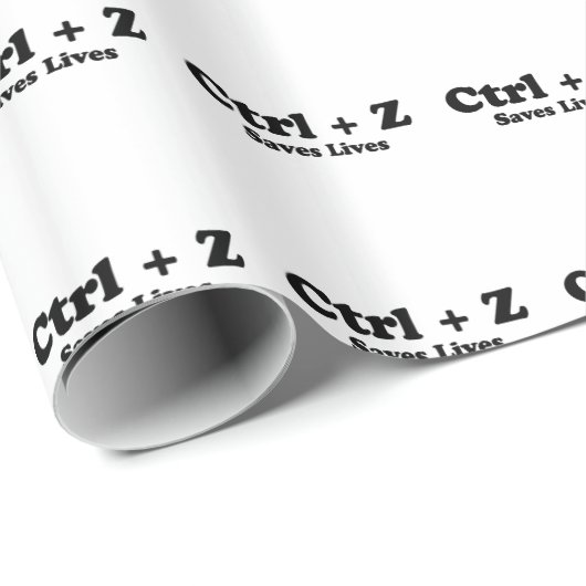 Ctrl Z Cadeaupapier (Rol Hoek)