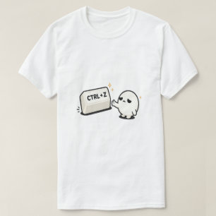 Ctrl Z Fouten Ongedaan Maken - Grappig Tech Lief P T-shirt