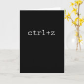 CTRL Z KAART (Gele Bloem)